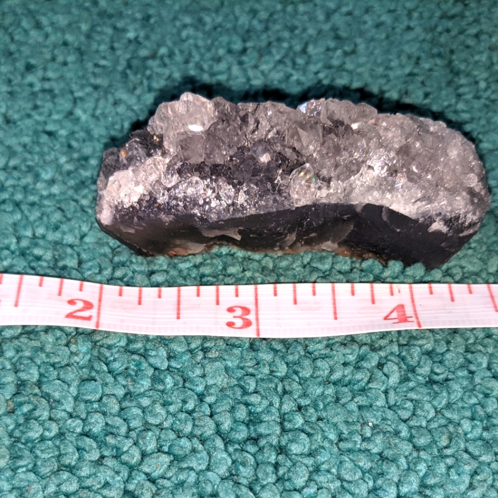 Grey and White Amethyst